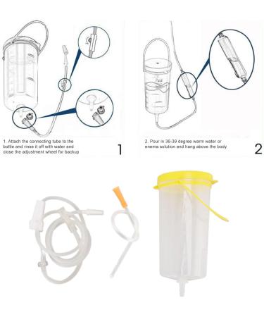 Buy BStCar Reusable Kaffee Klistier Bag Kit - Home & Travel Enema Set for Men & Women | Effective Colon Cleaning - Buy Online on GoSupps.com
