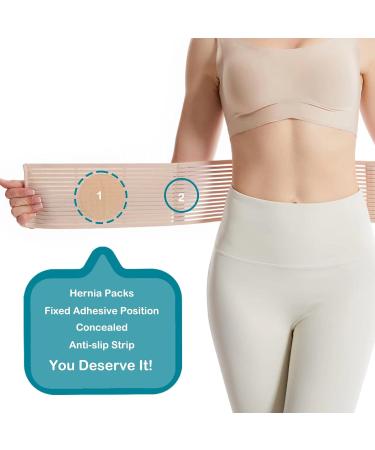 Umbilical & Inguinal Hernia Bandage | Belly Belt for Navel Hernia | Large/X-Large | Bentbruch Bandage (Pack of 1) - International Shipping Available - Buy Online on GoSupps.com