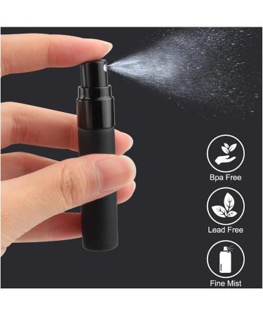 5ml Mini Perfume Refiller Bottle Portable Black Glass for Travel | Refillable Makeup & Fragrance - Buy Online on GoSupps.com