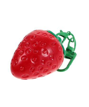 OATIPHO Cute Lip Balm Strawberry Moisturizing Lip Care Women Moisturizing Balm Compact