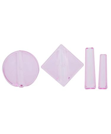 Nail Art Embossed Mold Plastic Nail Tools Metal Frame Bending for DIY Nail Decorative Molds