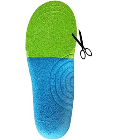 Bowhol Orthopedic Sports Insoles for Kids | Flat Foot & Leg Correction | Size S (16.3cm / 23-25 EU) - Buy Online on GoSupps.com