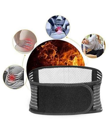 Mikiuly Heating Belt - Self-Heating Back Warmer & Lumbar Support for Pain Relief | Heat Cushion for Belly & Waist | Comfortable & Effective | Size L - Buy Online on GoSupps.com