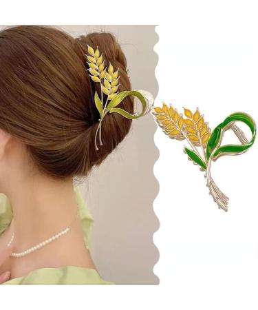 Head Ornament Hair Claw Clips Claws Clips Hair Accessories Women Hair Clips Hair Claw Gold Metal Flowers Hairpin Large Elegant Shark Clip Barrette Headgear 4 (Color : 2) (Color : 8) - Buy Online on GoSupps.com