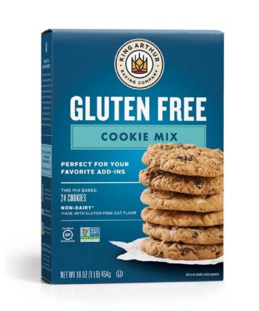 King Arthur Baking Company Gluten Free Cookie Mix Kosher One 16 oz (454 g) Box