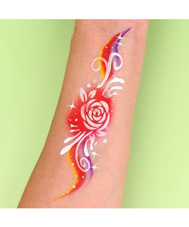 Bowitzki Petals Face Paint Sponges - 10 Pieces for Body Paint and Art Work - Buy Online on GoSupps.com