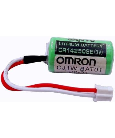 3V 1000mAh CJ1W-BAT01 Battery - 2 Pack CR14250SE-R for CJ1M CP1H CP1L PLC - Green - Buy Online on GoSupps.com