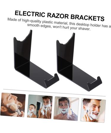 Minkissy Bearmstay Display Holder | Acrylic Razor Organizer for Electric Shavers | 11x8.5x4.5cm Black - Buy Online on GoSupps.com