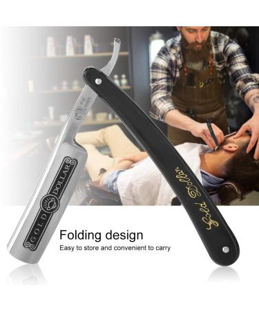 ANGGREK Stainless Steel Barber Razor | Classic Straight Blade Razor for a Perfect Shave | International Shipping Available - Buy Online on GoSupps.com
