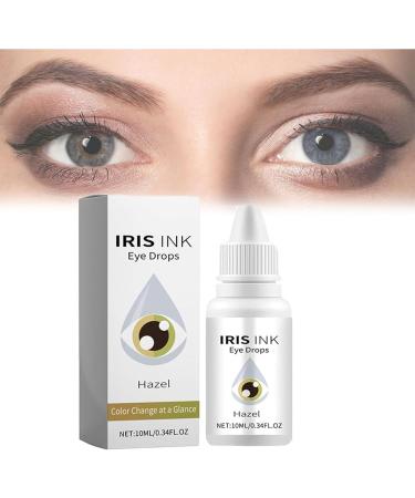 Eye Color Changing Drops Change Eye Color Drops Natural Eye Drops for Dry Eyes IrisInk Eye Drops Fancy Drops Change Your Eye Color Lighten & Brighten Your Eye Color (Brown)