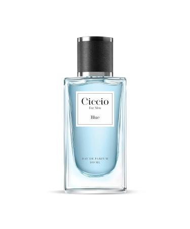C_iccio Blue Premium Long Lasting Luxury Fragrance Eau De Perfume Spray For Men_Woody Aquatic Fresh_100 ML - Buy Online on GoSupps.com