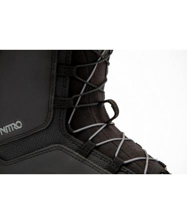 Nitro Snowboards Men's Anthem TLS 22 - All Mountain Freeride Freestyle Snowboard Boot with Quick Lacing Black 250 - Buy Online on GoSupps.com