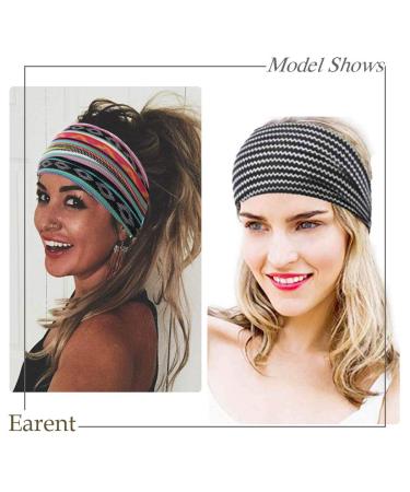 Earent Boho African Headbands - Wide Knot Hair Bands for Women and Girls - Buy Online on GoSupps.com