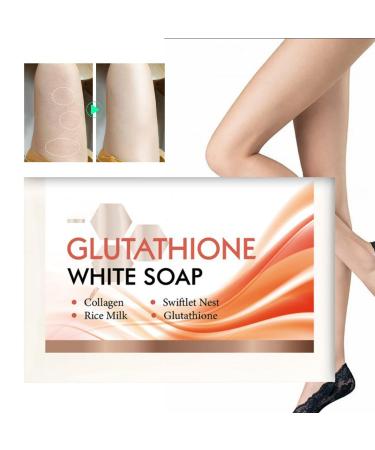Skin Lightening Soap - Effective Glutathione Dark Spot Removal Soap | Skin Lightening Soap Dark Spots, Scar Removal for Renywosi