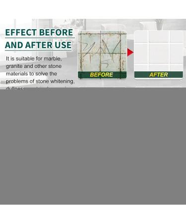 Stone Cleaning Powder 4.22oz Marble Floor Polish Safe Stone Soap Spot Cleaner Stone Care Stain Remover for Kitchen Countertops Pisole - Buy Online on GoSupps.com