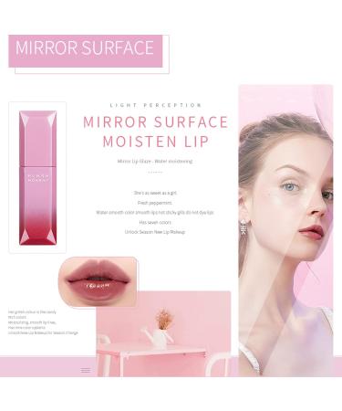 NVOQILIN Lip Gloss Nourishing Plumping Waterproof Non-sticky Liquid Lipstick for Girls Women - Buy Online on GoSupps.com