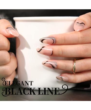 96Pcs Medium YGDZ Press On Nails - 4 Packs Short Almond Fake Nails with Nail Glue | Glossy Full Cover False Nails Set - French, Colorful & Reusable Designs for Women and Girls - Buy Online on GoSupps.com