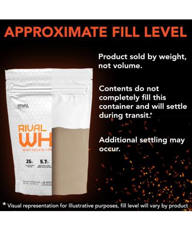 Naturally Flavored Rival Whey - Pure Chocolate 2lb Pure Chocolate 2 Pound (Pack of 1) - Buy Online on GoSupps.com