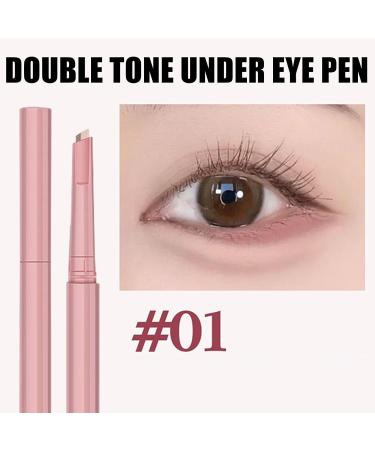 Stylo Highlighter Anti-Cernes Double Bouts Anti-Peliculant Illuminateur 2-en-1 Cr me Contour et Illuminateur pour Sublimer la Beaut du Visage Maquillage Quotidien et Rendez-Vous Maquillage 01 - Buy Online on GoSupps.com