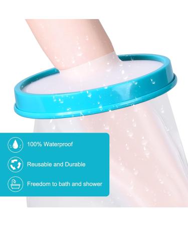 Fasola Waterproof Cast Cover for Shower - Adult Arm Sleeve Protector for Broken Wrist, Elbow, Fingers - Reusable & Full Arm Coverage - Buy Online on GoSupps.com
