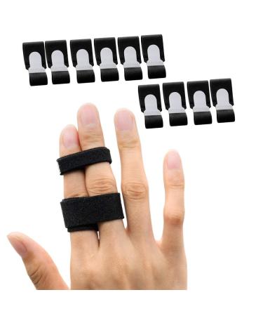 Sumifun 10x trigger finger rail buddy loops fingerband for small fingers middle finger ring finger adjustable finger protection black -10 pieces - Buy Online on GoSupps.com