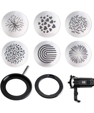 GODOX S30 LED Light Creative Effects: SA-09-002 GOBO Sets - Buy Online on GoSupps.com