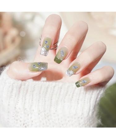 70PCS Silver Nail Art Rhinestones & Gems for DIY Nail Designs - Flat Back Shiny Mixed Rhinestones in 7 Styles - Buy Online on GoSupps.com