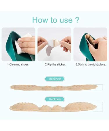 Buy Heel Cushion Inserts - Comfort Shoe Pads for Loose Shoes | Blister Protectors for Men & Women - Buy Online on GoSupps.com