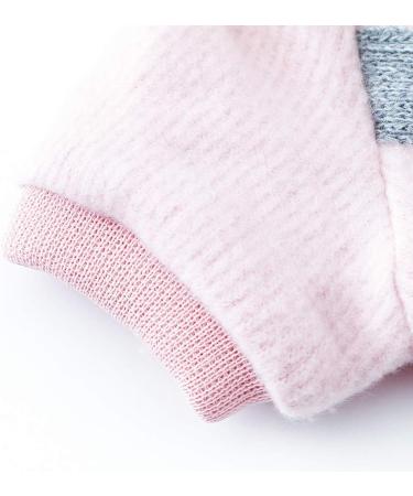 SMDARROY Cute Pet Puppy Cat Warm Jumper Sweater Bow Knitwear Coat Apparel Clothes Sweatershirt Winter Flannel Small Dog Chihuahua Yorkshire Hoodie Clothes Dog jacket S Pink - Buy Online on GoSupps.com
