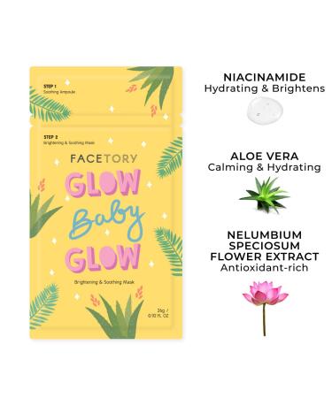 FACETORY Collection Facial Mask Set - Hydrating, Purifying, Soothing, Moisturizing, Revitalizing - Pack of 5 Form-Fitting Sheet Masks - For All Skin Types - Buy Online on GoSupps.com