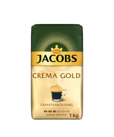 Jacobs coffee beans 1000 g expert roast Crema Gold - Buy Online on GoSupps.com