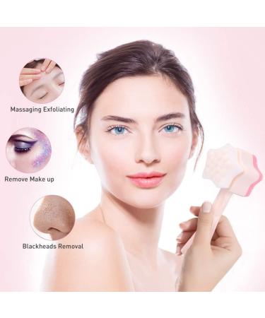 Face Exfoliating Brush 2 in 1 Manual Face Brush Cleanser Dual Face Manual Facial Brush Exfoliating Facial Brush Silicone Facial Scrubber Manual Random Color Skin Scrub Brush 13x5cm 1.0 - Buy Online on GoSupps.com