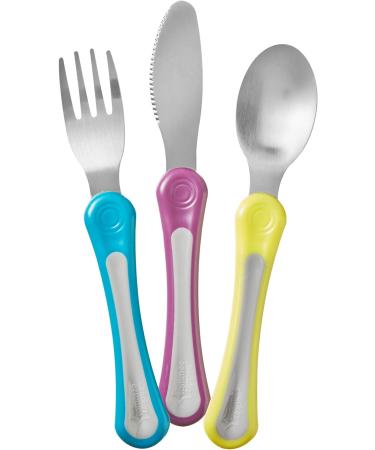 Tommee Tippee Explora First Grown Up Cutlery Set - Assorted Colors | Shop Now - Buy Online on GoSupps.com