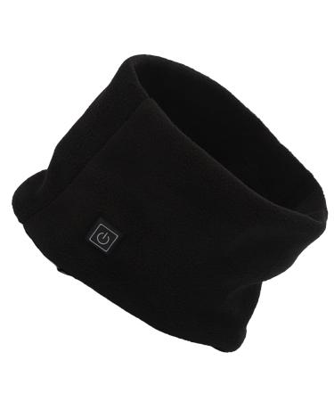 Heated Neck Wrap Scarf - Adjustable Temperature Portable Relief for Tiredness & Muscle Stiffness | Black Winter Comfort - Buy Online on GoSupps.com