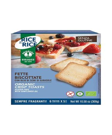 Probios Gluten Free Rusks with Rice Flour 300g