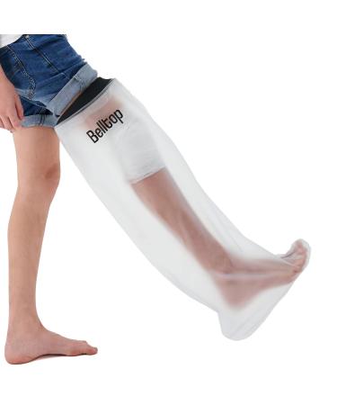 Plaster protection waterproof leg for children.Leg shower protection reusable.Water protection for plaster bone made of silicone (bathing/shower).Waterproof plaster association.Reusable plaster and association protection.Leg protection - Buy Online on GoSupps.com