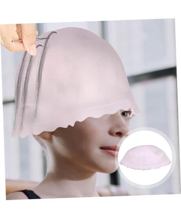 PLAFOPE Silicone Highlighter Cap Dye Caps Hair Dyeing Supply Silicone Highlight Hat Salon Silicone Cap Hair Highlighting Caps Hair Coloring Silicone Caps Hairdressing Supplies - Buy Online on GoSupps.com