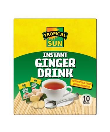 Tropical Sun Instant Ginger Box 30 x 10 x 18g
