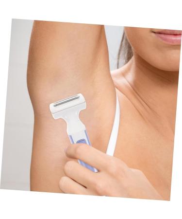 ELAYARD Waterproof Electric Ladies Shaver Dual Head Bikini Facial Trimmer for Dry Use Suitable for Body Face Armpits Durable Easy to Use - Buy Online on GoSupps.com