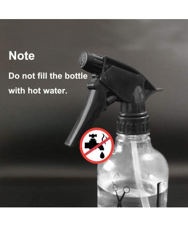 Mister Spray Bottle 250ml - Adjustable Spray Storage Container for Hair, Plants, and Home Cleaning - Buy Online on GoSupps.com