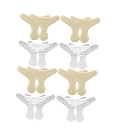 Healeved 8 Pairs Ankle Protector for Shoes Shoe Inserts Shoe Filler Inserts for Shoes That Are Too Big Heel Grips for Womens Shoes That Are Too Big Sandals Women's Front Insole