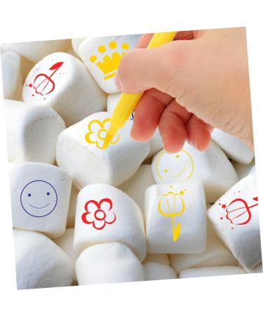 CRAFTHROU 6pcs Decor Cake Boxes Biscuits Double-Tips Food Markers Cake Cookie Coloring Pens Food Pens Plastic - Buy Online on GoSupps.com