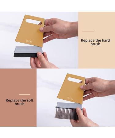 Mini Cleaning Brush and Dustpan Set Plastic Mini Vacuums and Dustpan Desktop Cleaning Set - Buy Online on GoSupps.com
