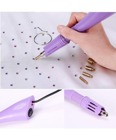 Hotfix Applicator Kit - 7-in-1 Rhinestone Wand with 7 Tips, 2 Pencils, and Tweezers - Buy Online on GoSupps.com