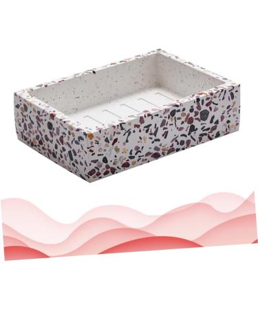 Ciieeo 2 Pcs Box Soap Box Draining Soap Dish Shower Soap Holde Shower Soap Case Bedroom Decoration Bed Room Decor Resin Soap Case Bath Soap Holder Soap Holder for Bathroom Drain Rack Sink - Buy Online on GoSupps.com