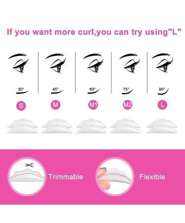 Bestauty Eyelash Lifting Set - Lash Lift Kit for Semi-Permanent Curling - Salon Quality DIY Makeup Tools for Home Use in Pink - Buy Online on GoSupps.com