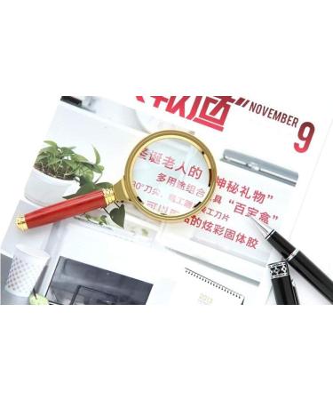 Metal Magnifier Child Elderly Reading Magnifier Spot Check Magnifier Handheld Portable Magnifier Made in China - Buy Online on GoSupps.com