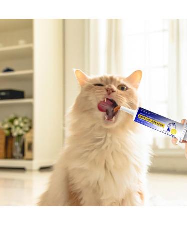 SOULAGRY Cat Hairball Paste | Natural Hairball Control Gel Anti Hairball Control Supplement Natural and Effective Hairball Gel for Healthy Tissue Kitten and Cats 60ml - Buy Online on GoSupps.com