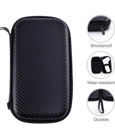 Milist Forehead Thermometer Hard Shell Case - Travel Storage Bag for Home & Outdoors (Black) | Durable & Compact Design - Buy Online on GoSupps.com