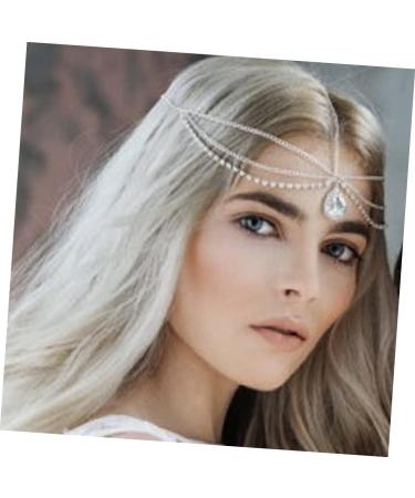 MAGICLULU Crystal Head Chain Head Chain Jewelry for Women Headpieces for Women Head Jewelry for Women Bridal Head Chain Crystal Headpieces Festival Accessories Women Head Chain - Buy Online on GoSupps.com